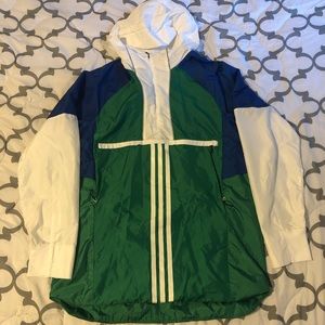 Adidas lightweight track jacket !!